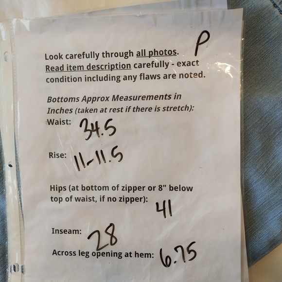 Soft Surroundings Pull On Jeans Metro ankle skinny - Picture 3 of 13